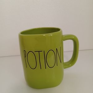 Rae Dunn Green POTION Mug New Halloween.